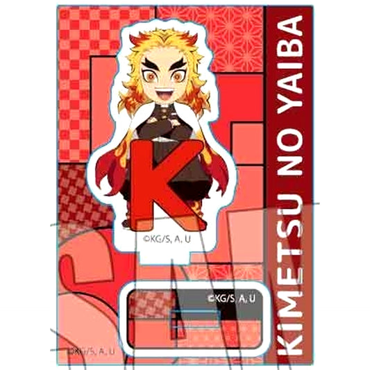 Kyojuro Rengoku Alphabet Ver. Mini Stand Demon Slayer: Kimetsu no Yaiba [USED]