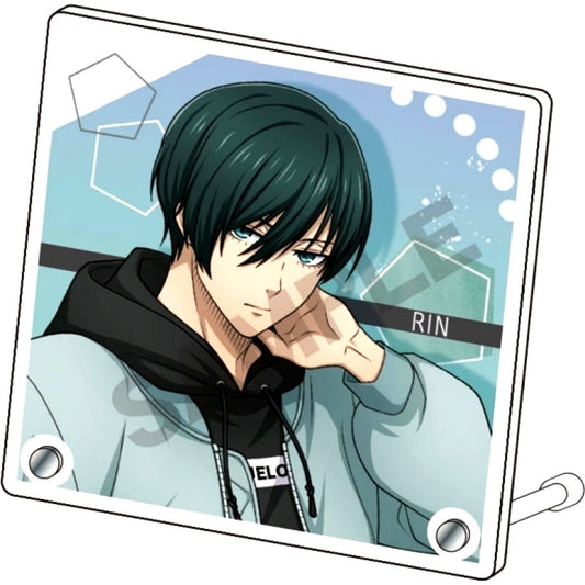 Rin Itoshi Hoodie Ver. Mini Acrylic Panel Blue Lock [USED]