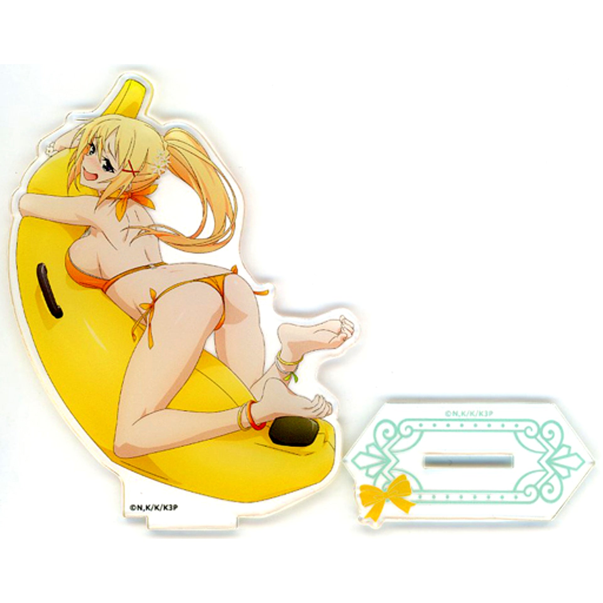 Darkness Prize B-2 Swimsuit Acrylic Stand Figure Kujibikido KonoSuba: God's Blessing on this Wonderful World! Darkness Birthday Kuji [USED]