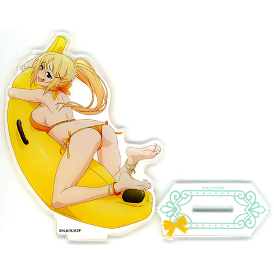 Darkness Prize B-2 Swimsuit Acrylic Stand Figure Kujibikido KonoSuba: God's Blessing on this Wonderful World! Darkness Birthday Kuji [USED]