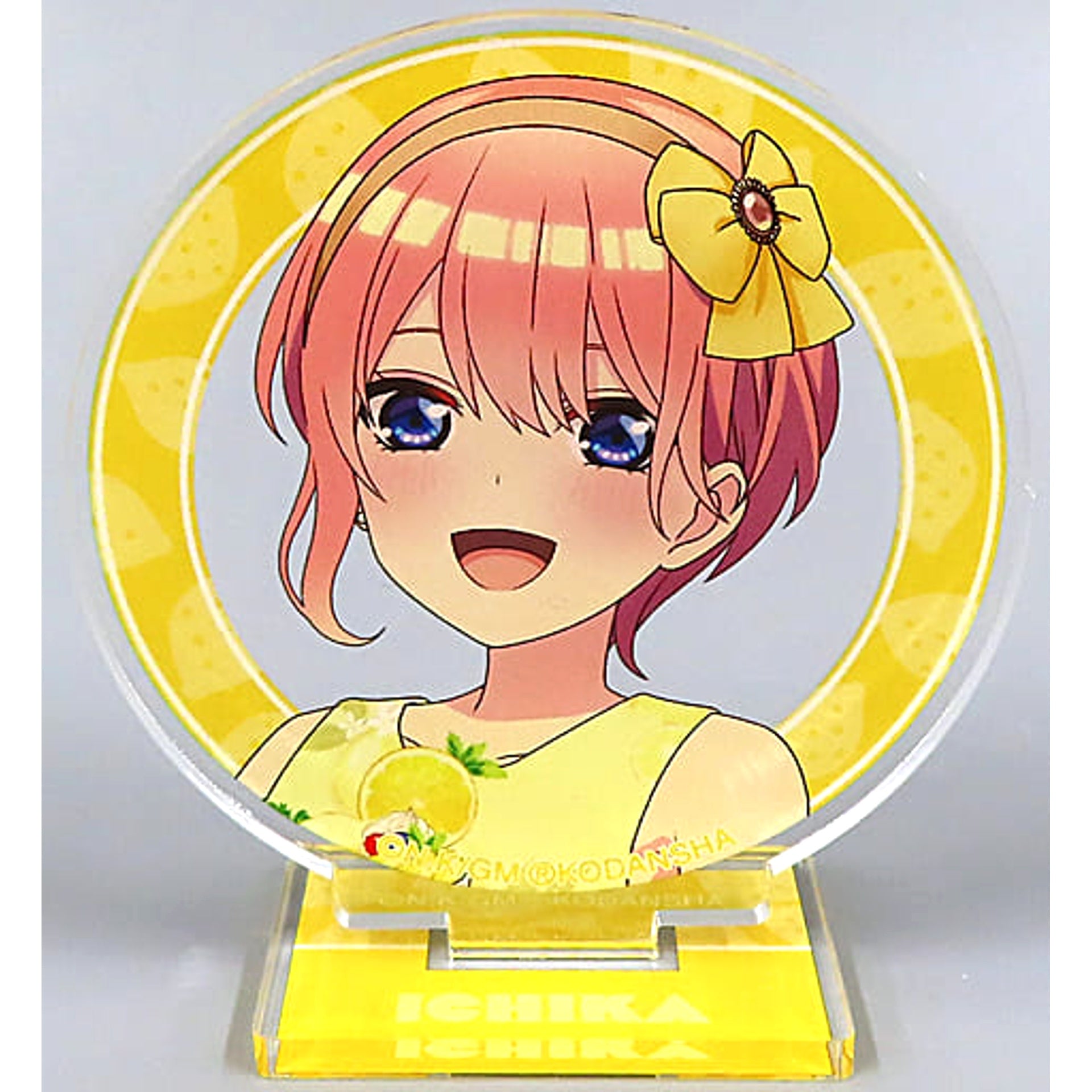 The Quintessential Quintuplets Movie Ichika Nakano Trading Acrylic Stand Original Illustration Fruits One-Piece Ver. Close-Up Acrylic Stands [USED]