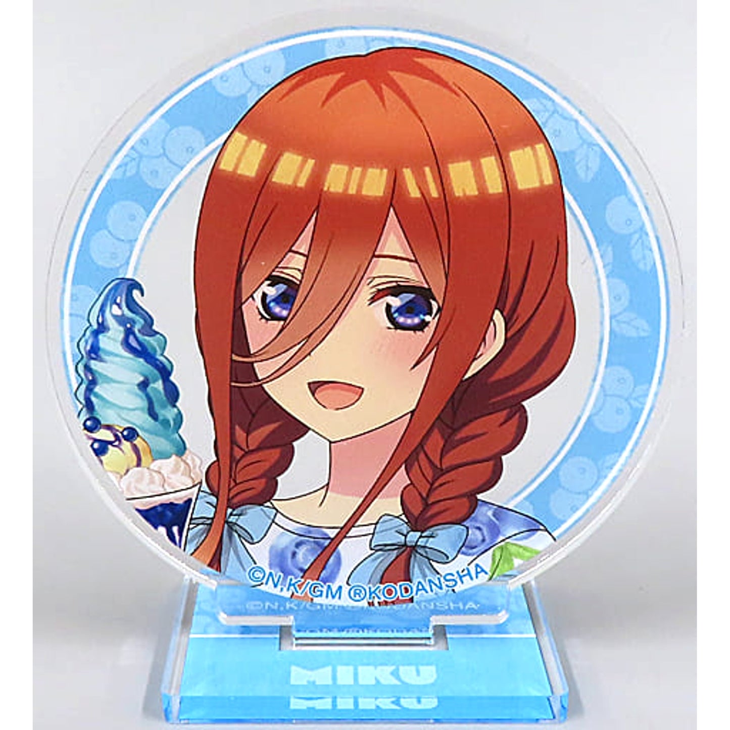 The Quintessential Quintuplets Movie Miku Nakano Original Illustration Fruits One-piece Dress ver. Trading Acrylic Stand Acrylic Stands [USED]