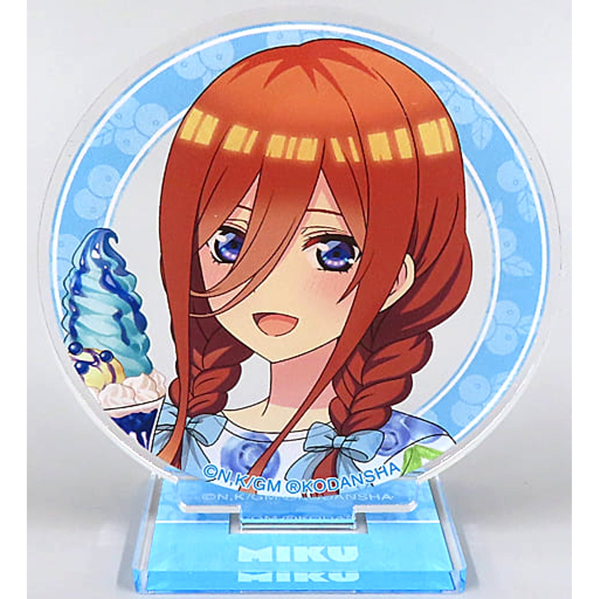 The Quintessential Quintuplets Movie Miku Nakano Original Illustration Fruits One-piece Dress ver. Trading Acrylic Stand Acrylic Stands [USED]