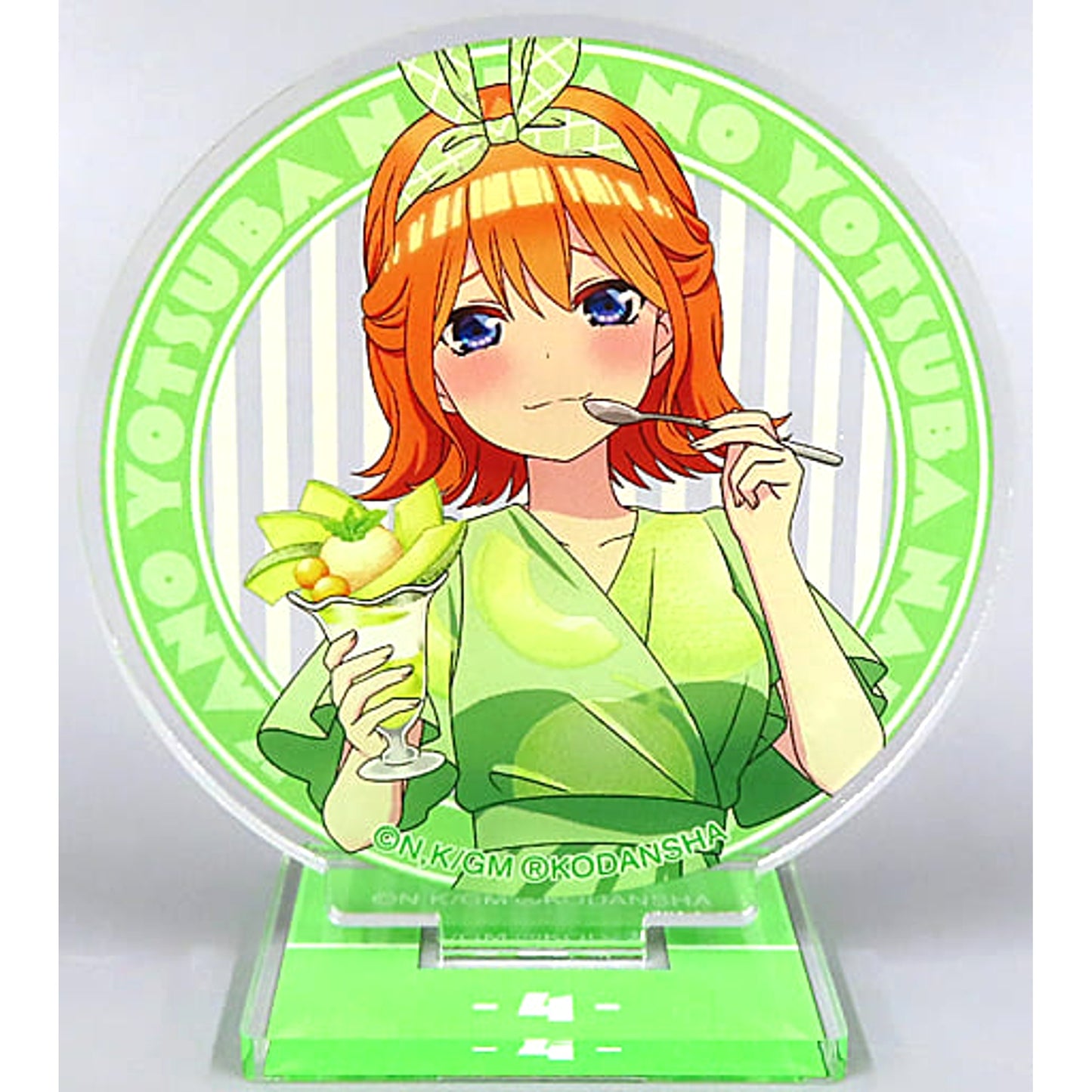 The Quintessential Quintuplets Movie Yotsuba Nakano Trading Acrylic Stand Original Illustration Fruits One-Piece Ver. Bust-Up Acrylic Stands [USED]