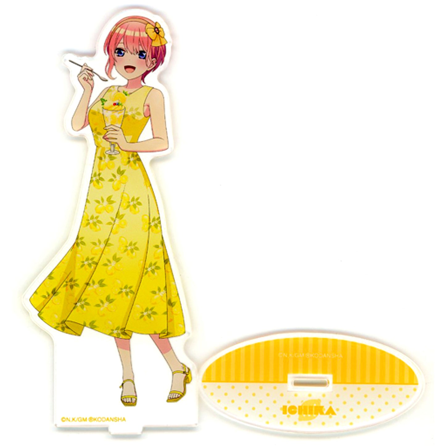 Ichika Nakano Newly Drawn Illustration Fruit One Piece Ver. BIG Acrylic Stand Movie The Quintessential Quintuplets [USED]