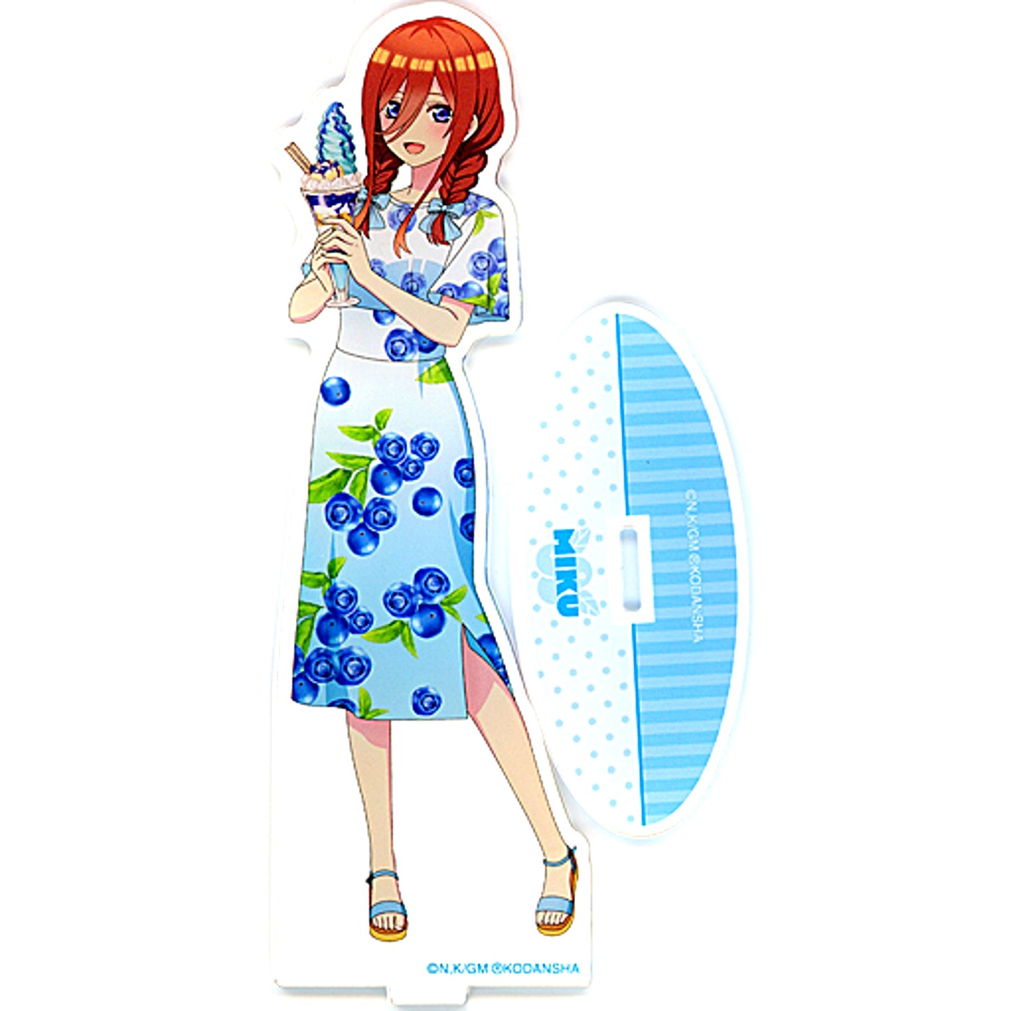 Miku Nakano Newly Drawn Illustration Fruit One Piece Ver. BIG Acrylic Stand Movie The Quintessential Quintuplets [USED]