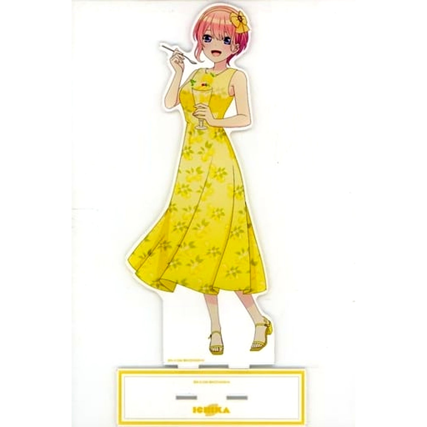 Ichika Nakano The Quintessential Quintuplets Movie Newly Drawn Illustration Fruit One-Piece Ver. Extra Large Acrylic Stand [USED]