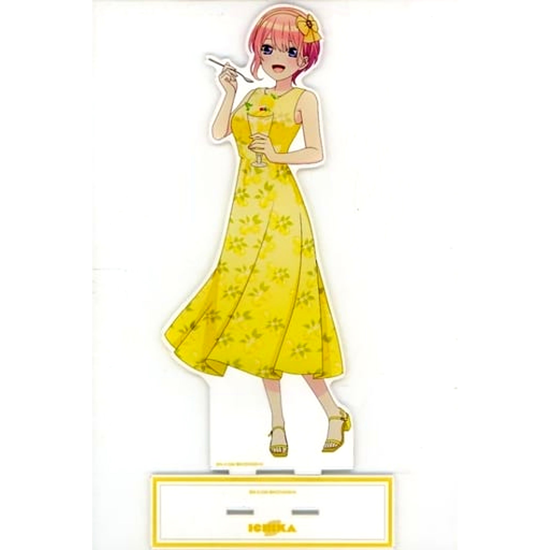 Ichika Nakano The Quintessential Quintuplets Movie Newly Drawn Illustration Fruit One-Piece Ver. Extra Large Acrylic Stand [USED]