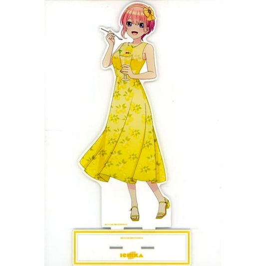 Ichika Nakano The Quintessential Quintuplets Movie Newly Drawn Illustration Fruit One-Piece Ver. Extra Large Acrylic Stand [USED]
