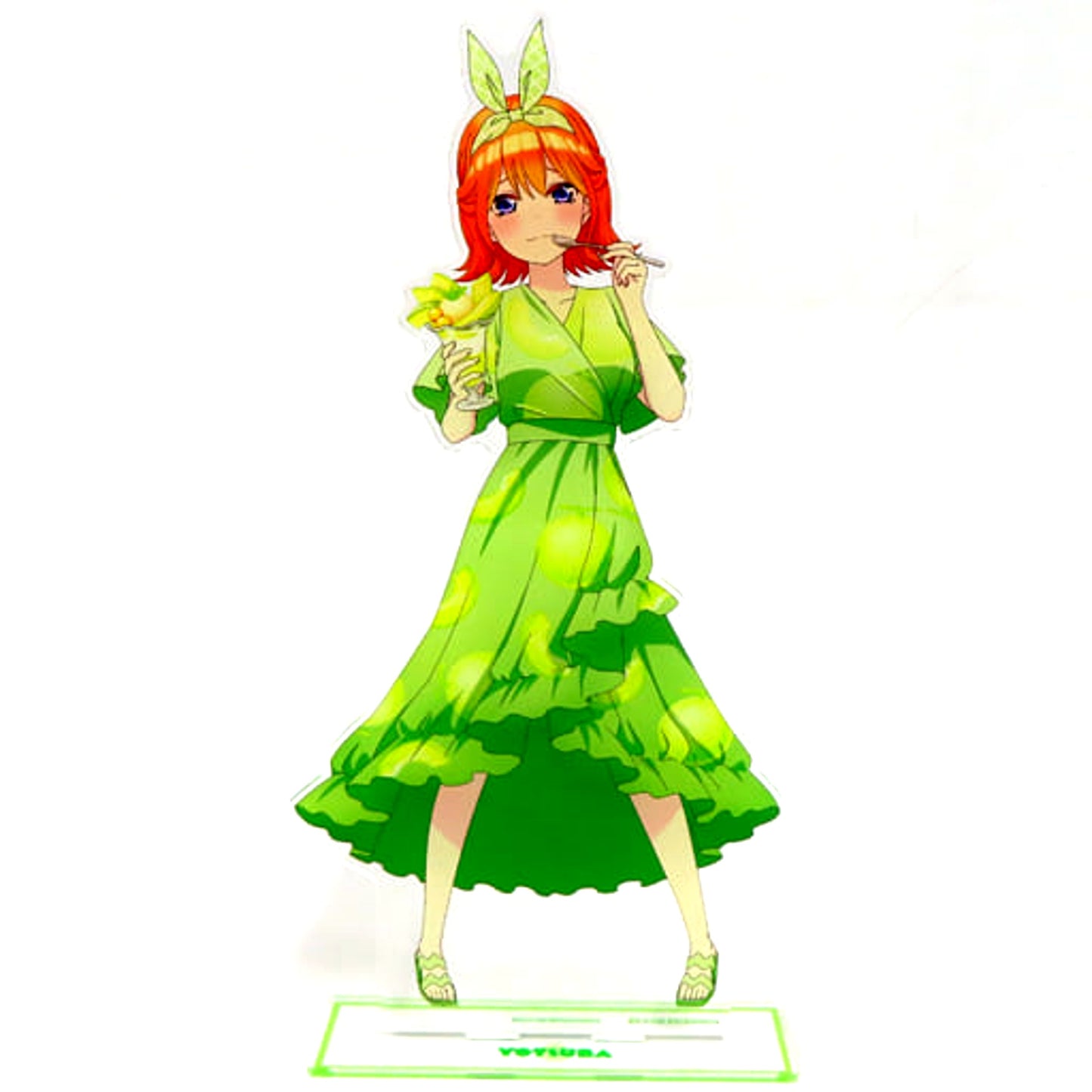Yotsuba Nakano The Quintessential Quintuplets Movie Newly Drawn Illustration Fruit One-Piece Ver. Extra Large Acrylic Stand [USED]