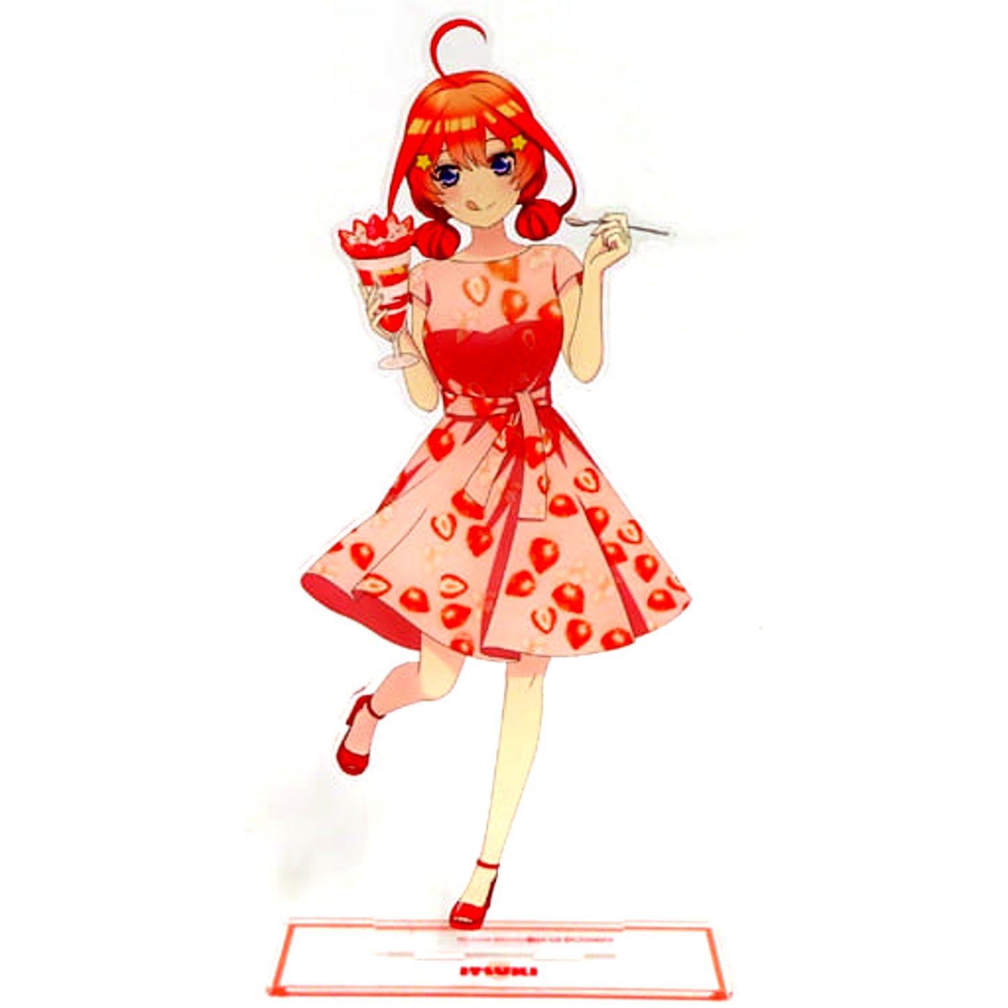 Itsuki Nakano The Quintessential Quintuplets Movie Newly Drawn Illustration Fruit One-Piece Ver. Extra Large Acrylic Stand [USED]