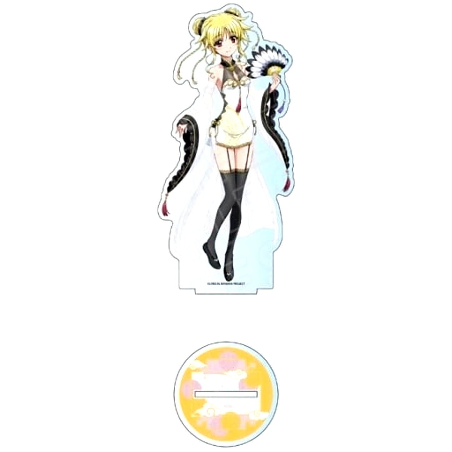 Fate T. Harlaown Big Acrylic Stand Chinese Dress Ver. Magical Girl Lyrical Nanoha Series [USED]