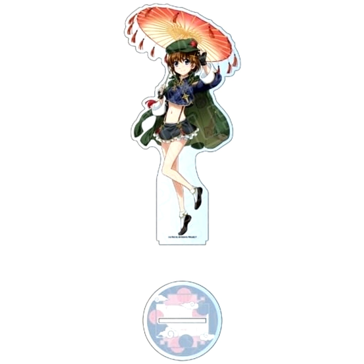 Hayate Yagami Big Acrylic Stand Chinese Dress Ver. Magical Girl Lyrical Nanoha Series [USED]