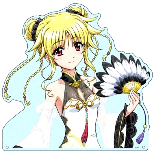Fate T. Harlaown China Dress Ver. Magical Girl Lyrical Nanoha Series Extra Large Die-cut Acrylic Board [USED]