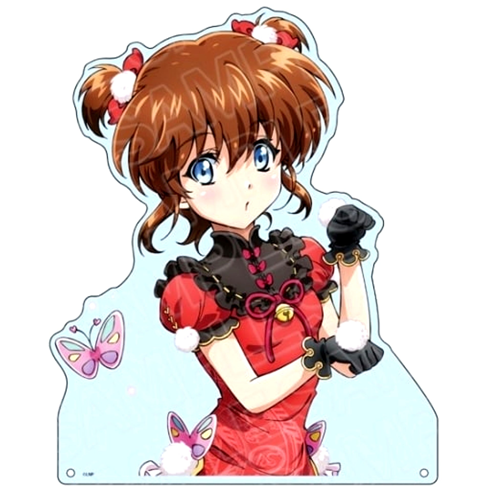 Stern Chinese Dress Ver. Extra Large Die-Cut Acrylic Board Magical Girl Lyrical Nanoha Series [USED]