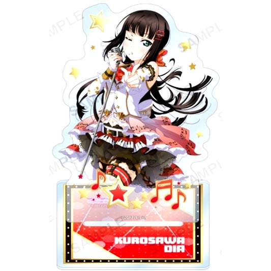 Dia Kurosawa Function Rock Ver. Acrylic Stand Aqours Love Live! School Idol Festival [USED]