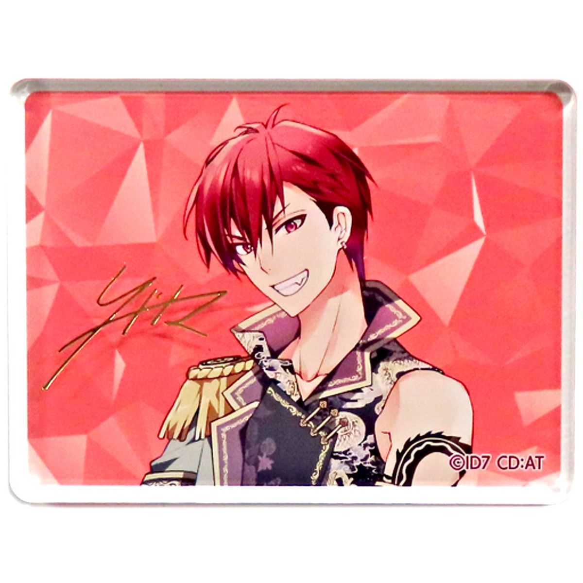 Toma Inumaru IDOLiSH7 Original Version Acrylic Block Collection ABOX BLACK or WHITE LIVE SHOWDOWN [USED]