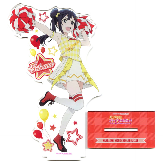 Setsuna Yuki Extra Large Acrylic Figure Yomiuri Land x Love Live! Nijigasaki High School Idol Club Goods Purchase Lottery Bonus Item [USED]