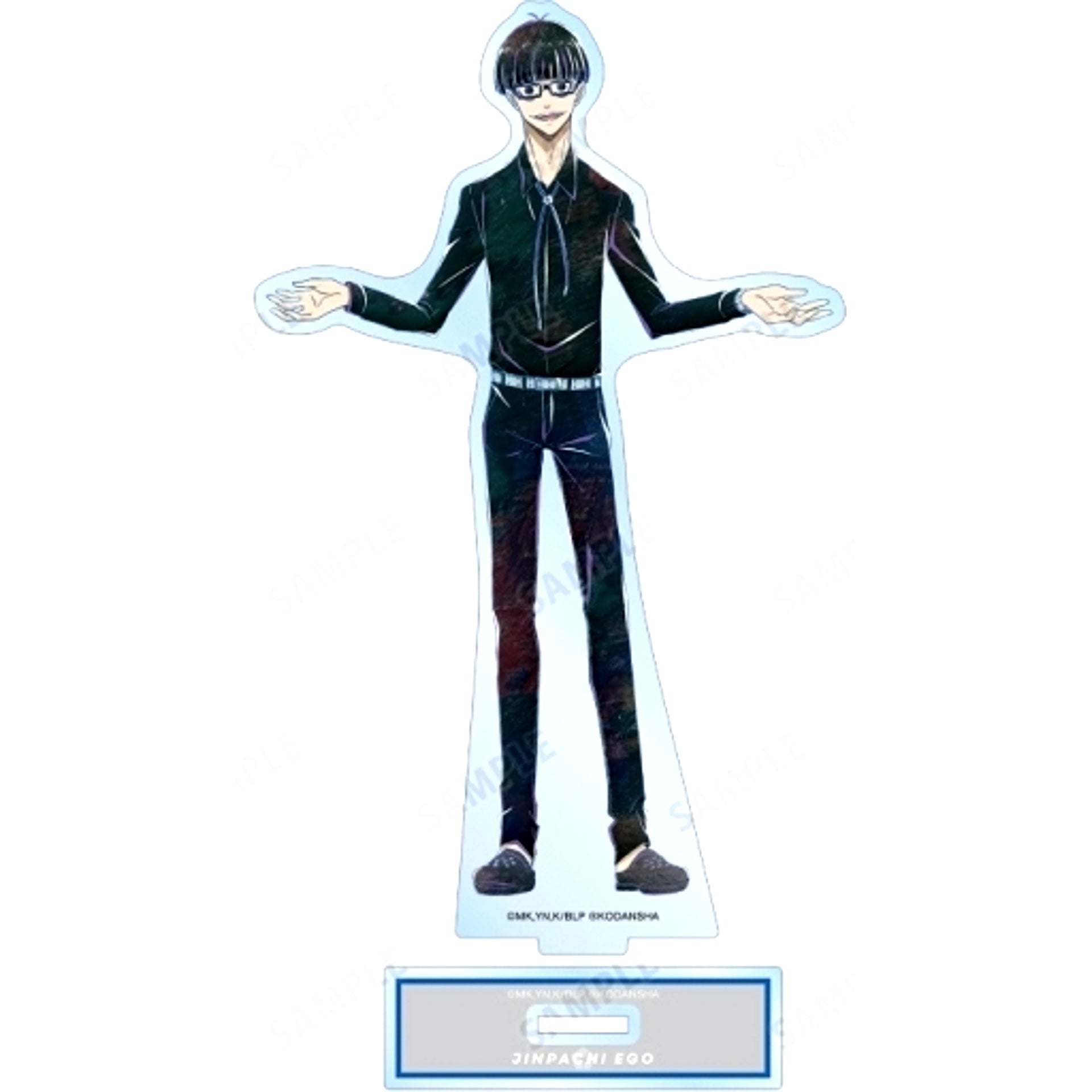 Jinpachi Ego Ani-Art BIG Acrylic Stand Blue Lock [USED]