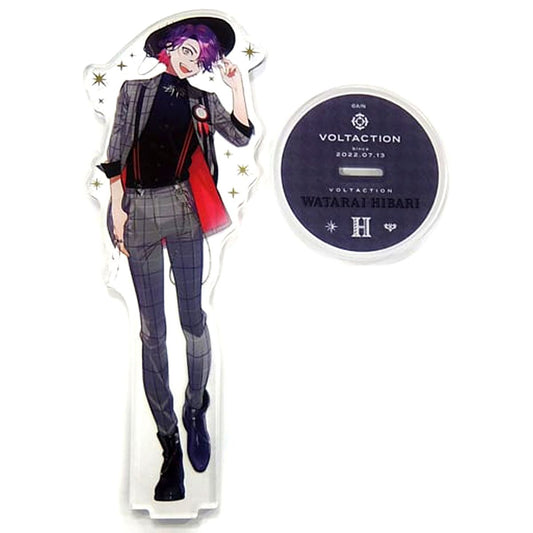 Watarai Hibari Virtual YouTuber Nijisanji Acrylic Stand Only from VOLTACTION Half Anniversary [USED]