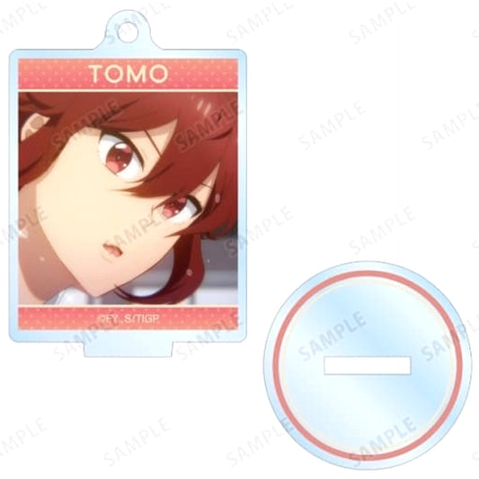 Tomo-chan Is a Girl! Tomo Aizawa E Trading Acrylic Stand Keychain with Scene Design Keychains [USED]