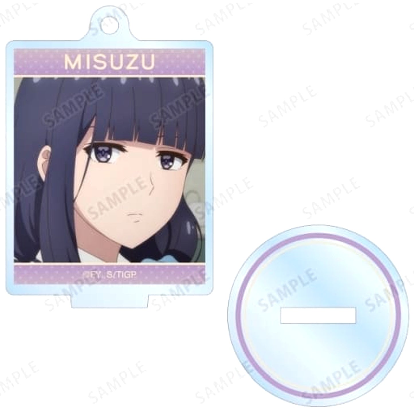 Tomo-chan Is a Girl! Misuzu Gundo Trading Acrylic Stand Keychain with Scene Design Keychains [USED]