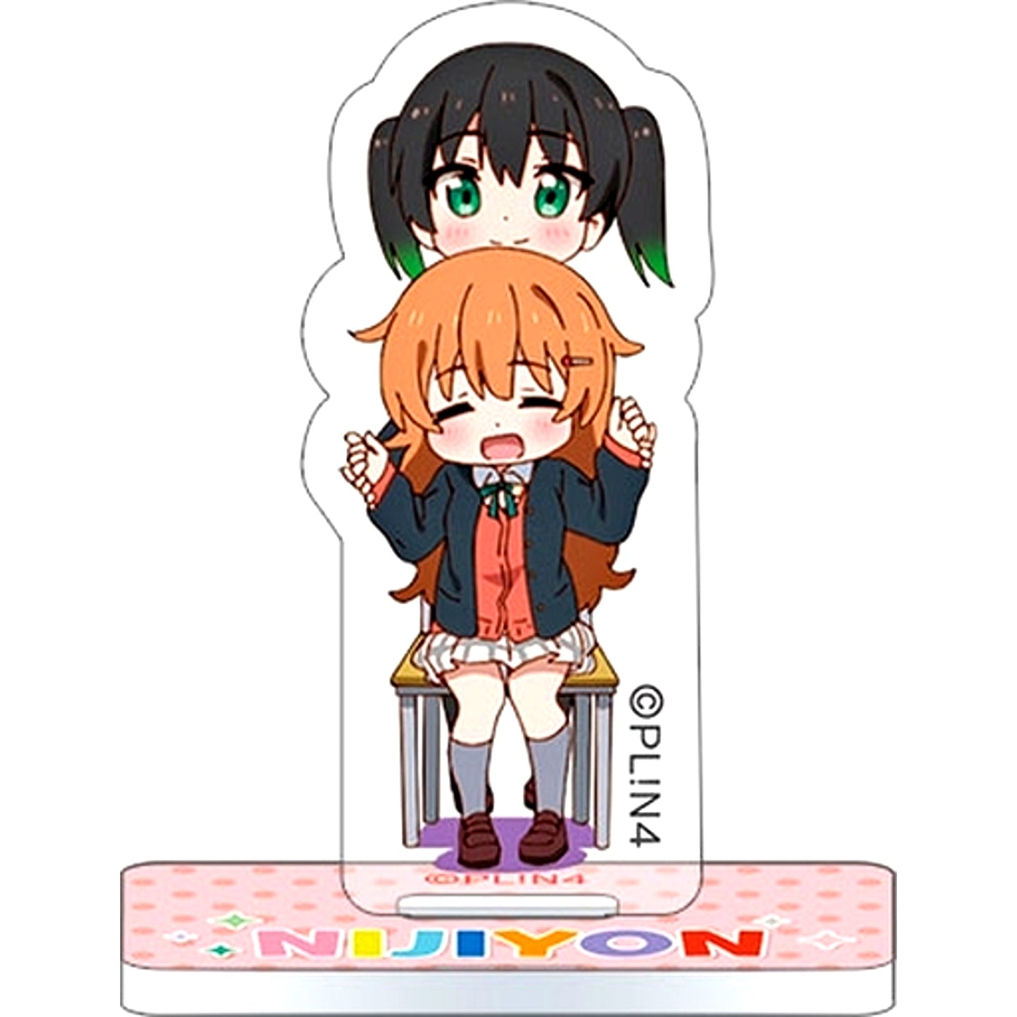 Yu Takasaki & Kanata Konoe Nijiyon Animation Love Live! Nijigasaki High School Idol Club Mini Acrylic Stand Collection Ending Ver. [USED]