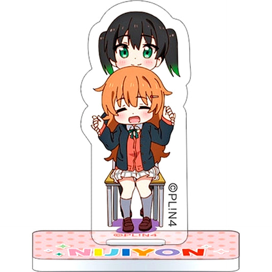 Yu Takasaki & Kanata Konoe Nijiyon Animation Love Live! Nijigasaki High School Idol Club Mini Acrylic Stand Collection Ending Ver. [USED]