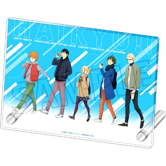 Karasuno High School Acrylic Art Panel Haikyu!! TO THE TOP [USED]