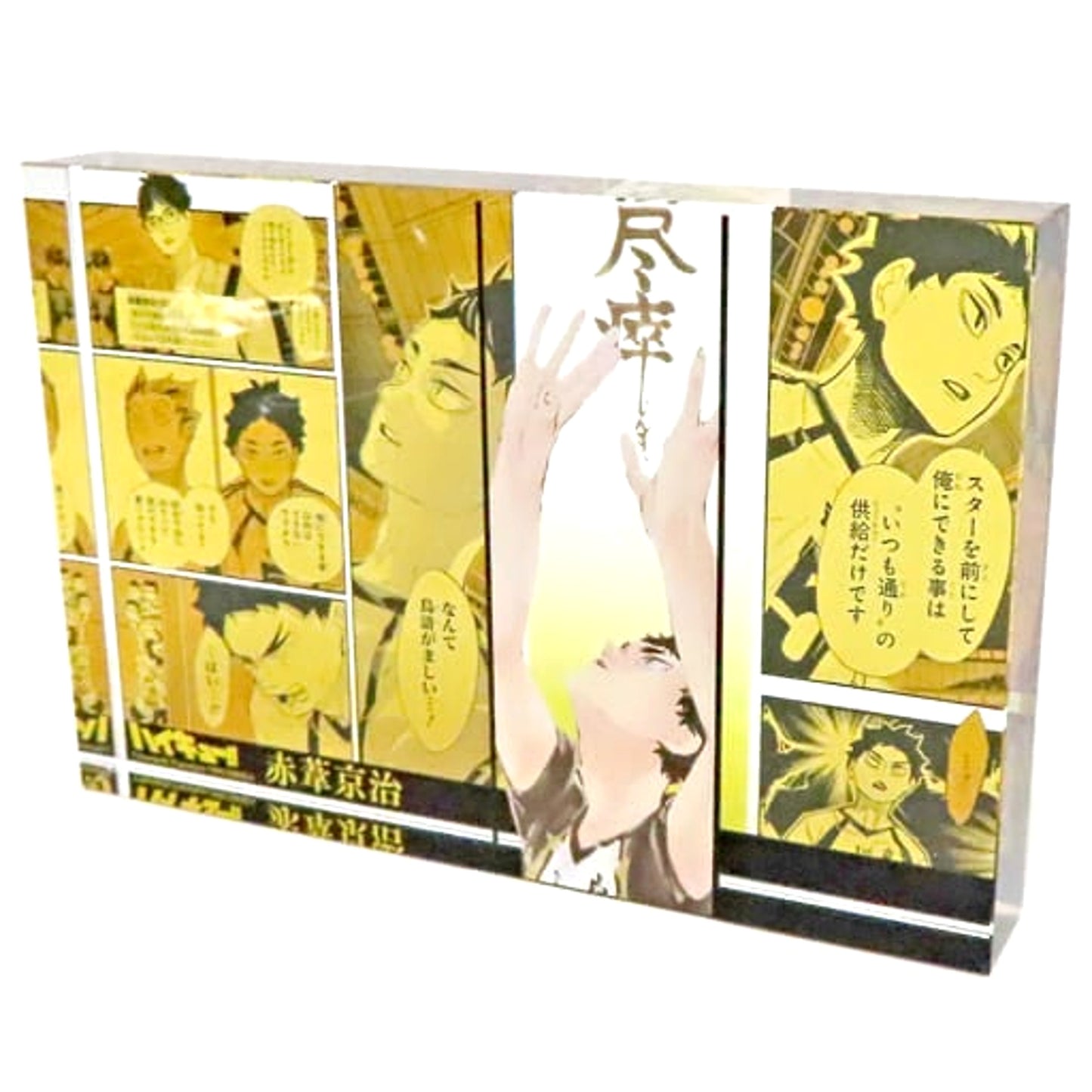 Haikyu!! Keiji Akaashi Acrylic Block HEROES 2022 Acrylic Item [USED]