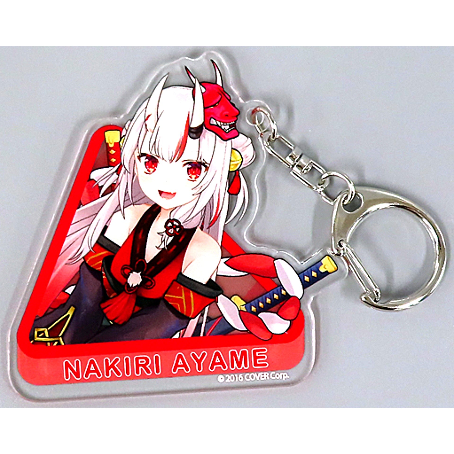 Nakiri Ayame Virtual YouTuber Hololive Acrylic Keychain Hololive Starter Goods [USED]