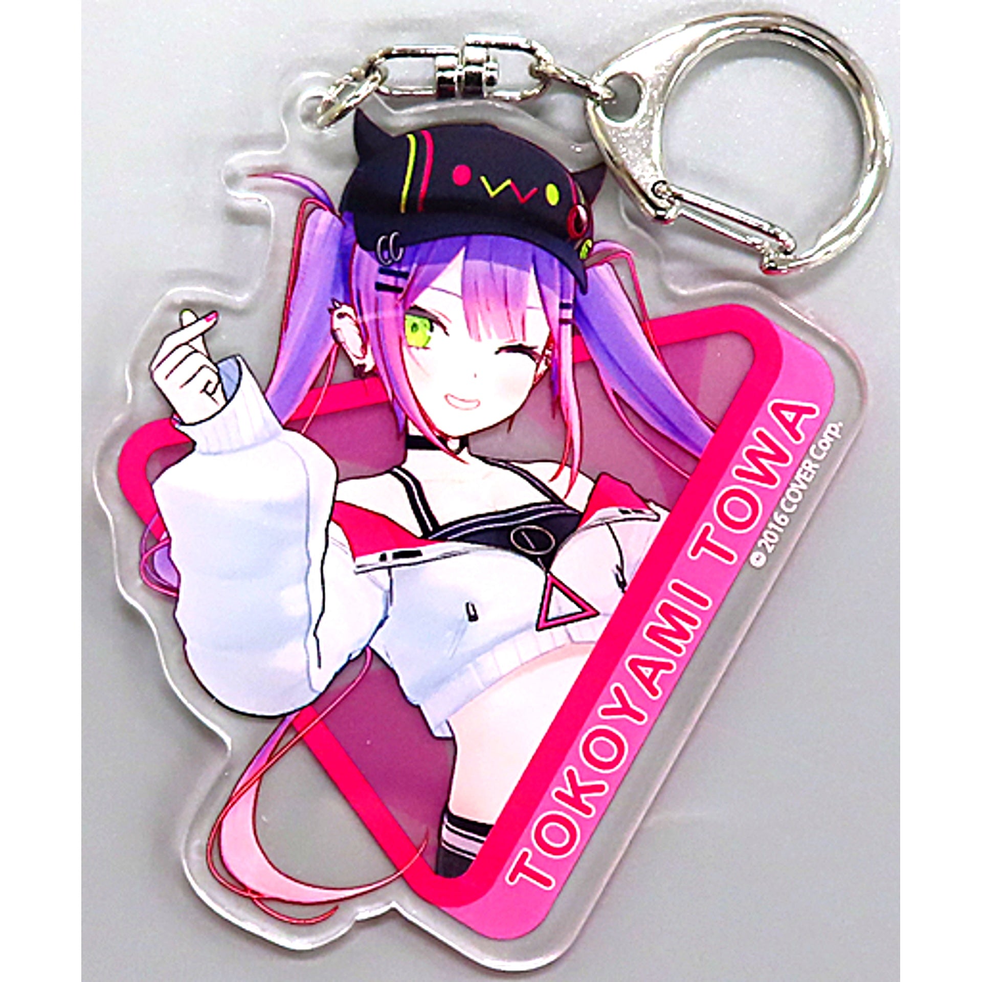Tokoyami Towa Virtual YouTuber Hololive Acrylic Keychain Hololive Starter Goods [USED]
