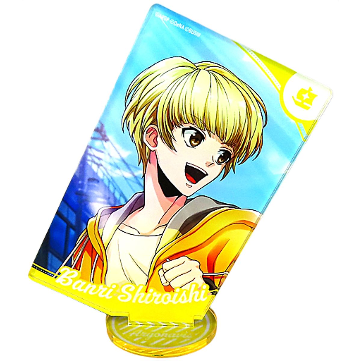 Banri Shiroishi Argonavis from BanG Dream! Trading Square Acrylic Stand Vol.1 Navi Hello! Gyroaxia Halloween Party Pop Up Shop Exclusive [USED]