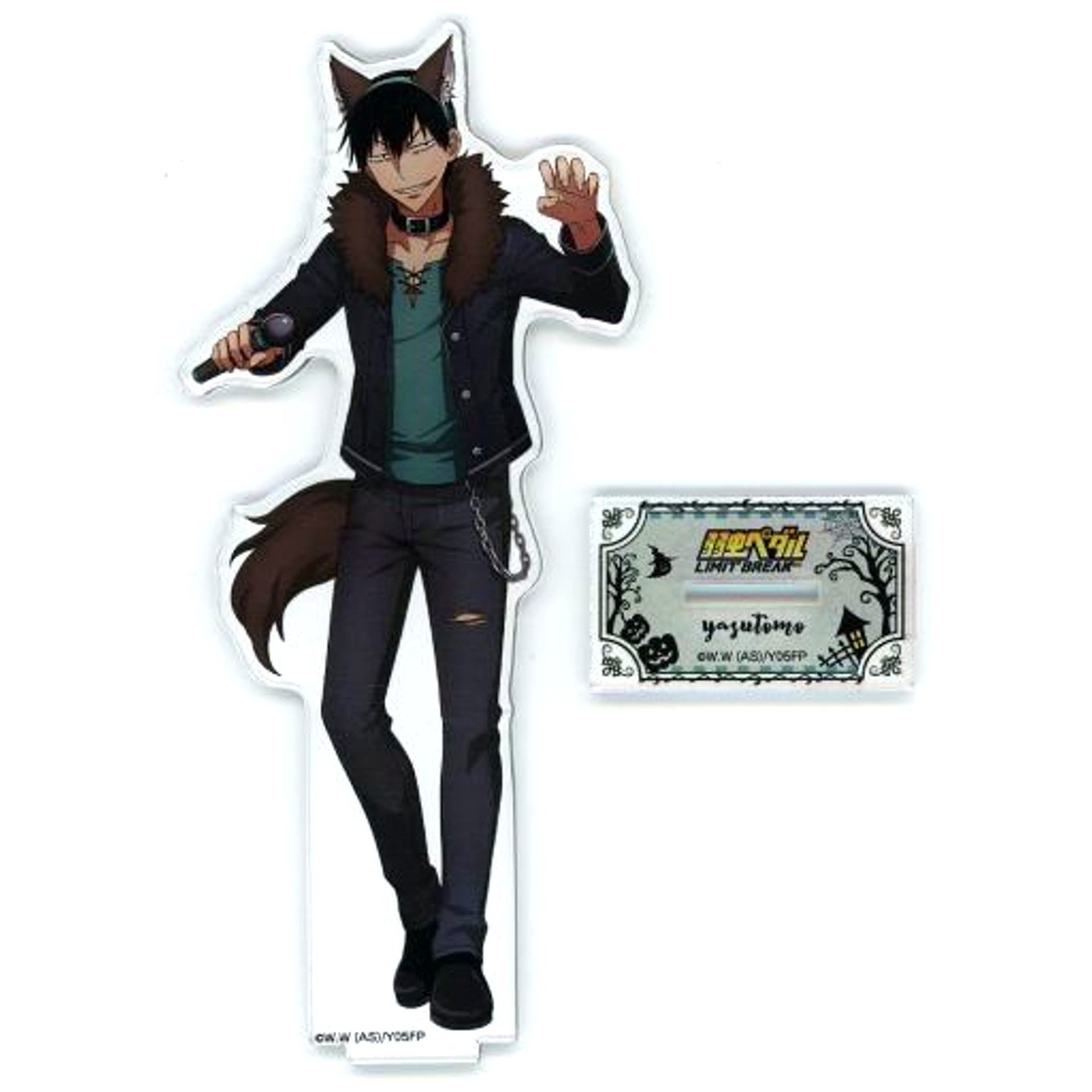 Yasutomo Arakita Acrylic Stand Yowamushi Pedal LIMIT BREAK x Manekineko [USED]