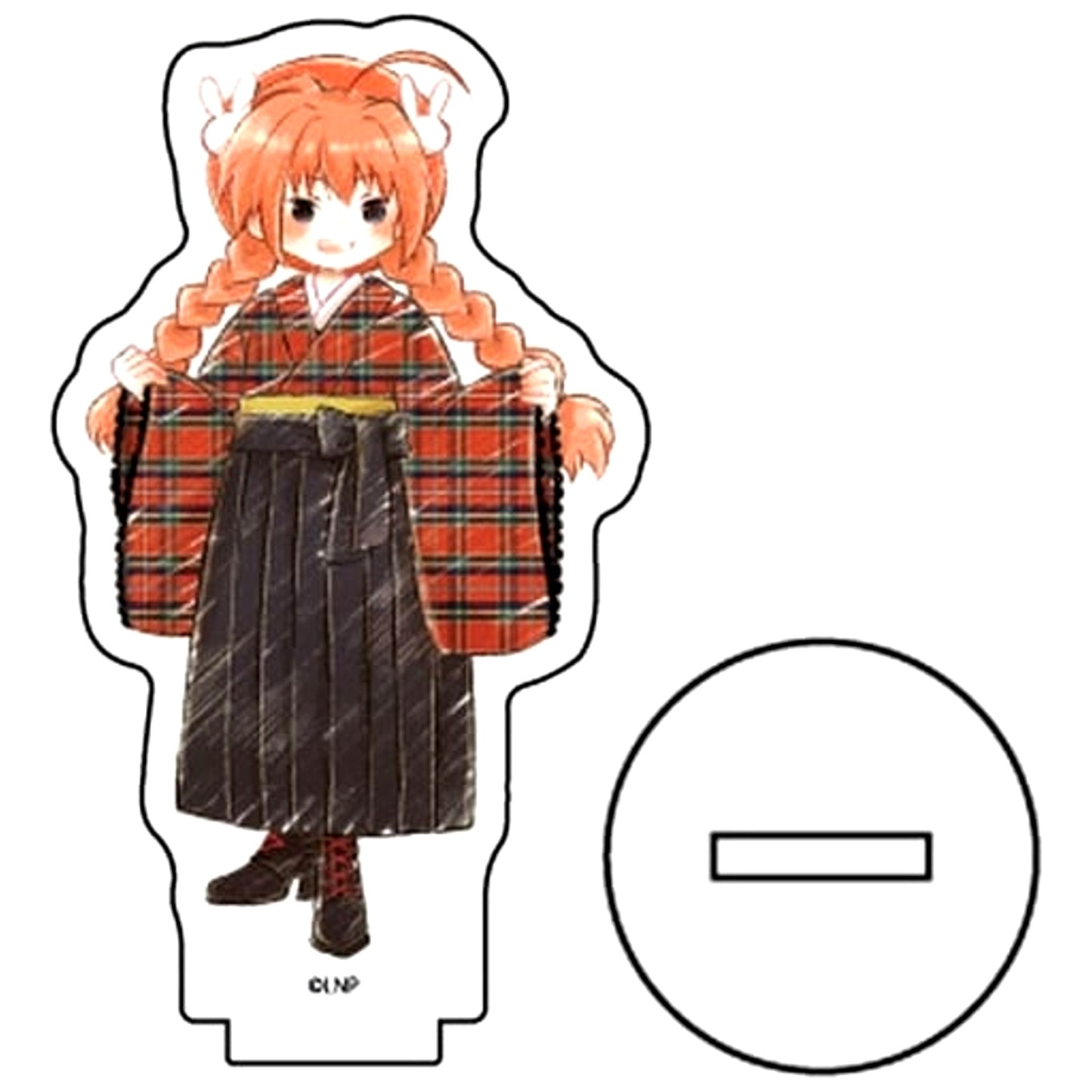 Vita Acrylic Petit Stand 13. Hakama Ver. Retro Art Illustration Magical Girl Lyrical Nanoha Series [USED]