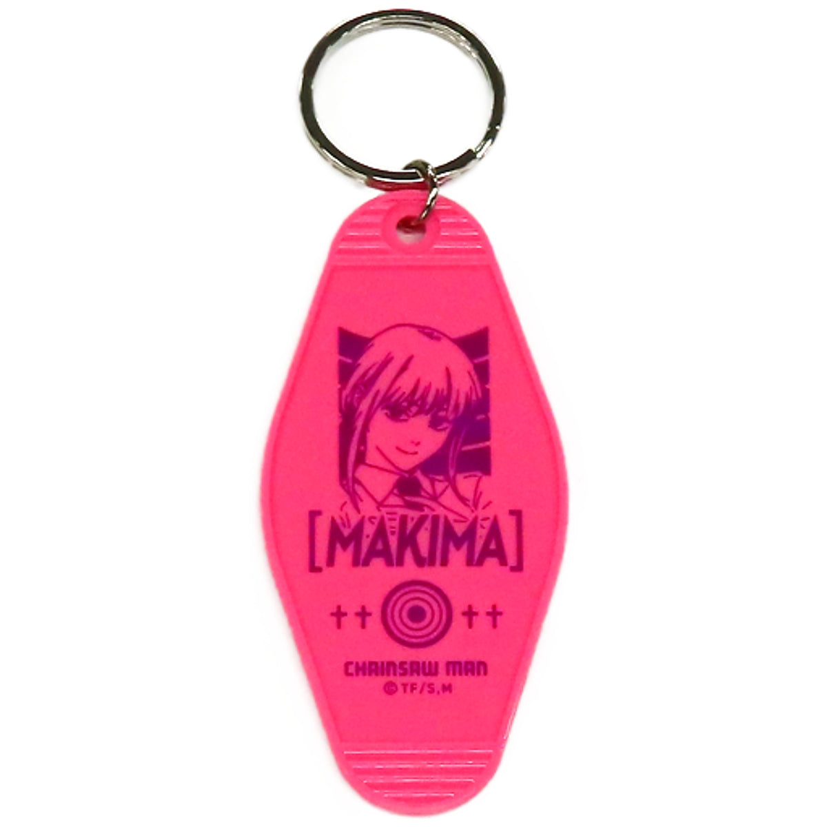 Chainsaw Man Makima Motel Keychain Chainsaw Man Animation Exhibition Limited Keychains [USED]