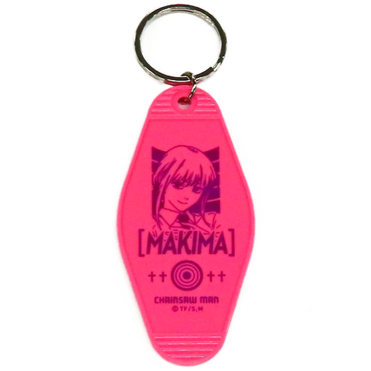 Chainsaw Man Makima Motel Keychain Chainsaw Man Animation Exhibition Limited Keychains [USED]