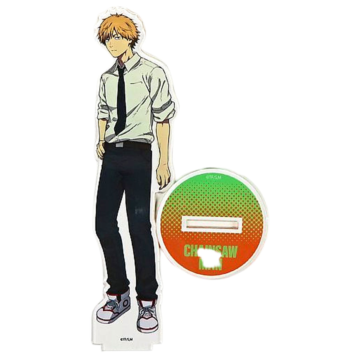 Chainsaw Man Denji Acrylic Figure MAPPA TSUTAYA Chainsaw Man Mini Animation Artwork Exhibition Limited Acrylic Stands [USED]