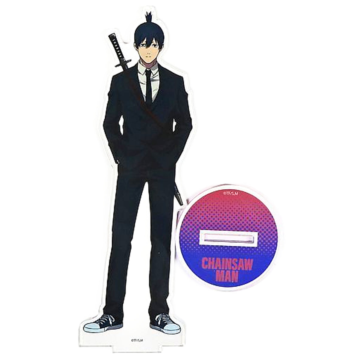 Chainsaw Man Aki Hayakawa Acrylic Figure MAPPA TSUTAYA Chainsaw Man Mini Animation Artwork Exhibition Limited Acrylic Stands [USED]