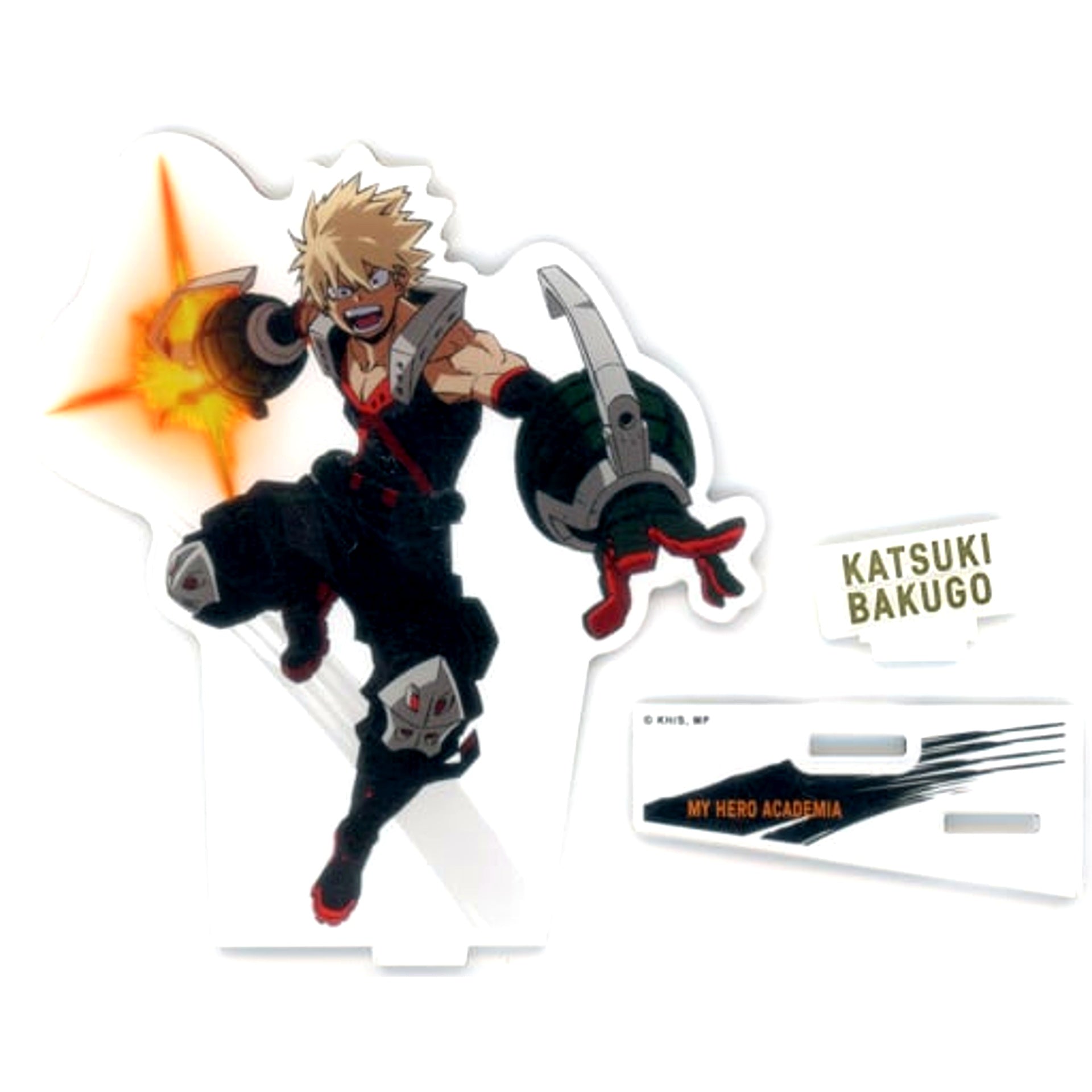 Katsuki Bakugo Foil Acrylic Stand -Rise of Heroes- My Hero Academia MY HERO ACADEMIA Villain Awakens/Rise of Heroes in JUMP SHOP [USED]