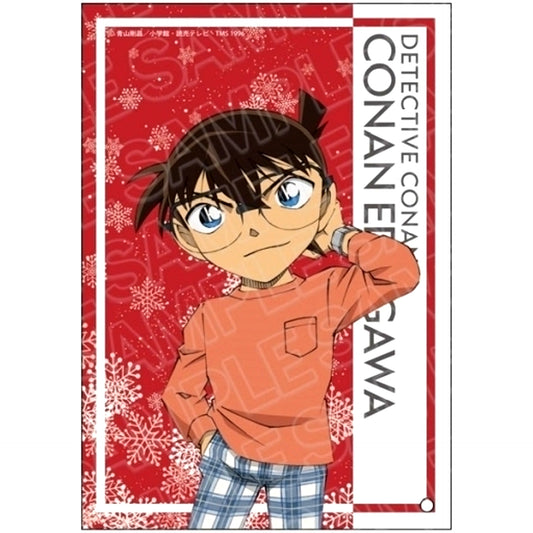 Conan Edogawa snow Ver. Mini Acrylic Art Detective Conan [USED]