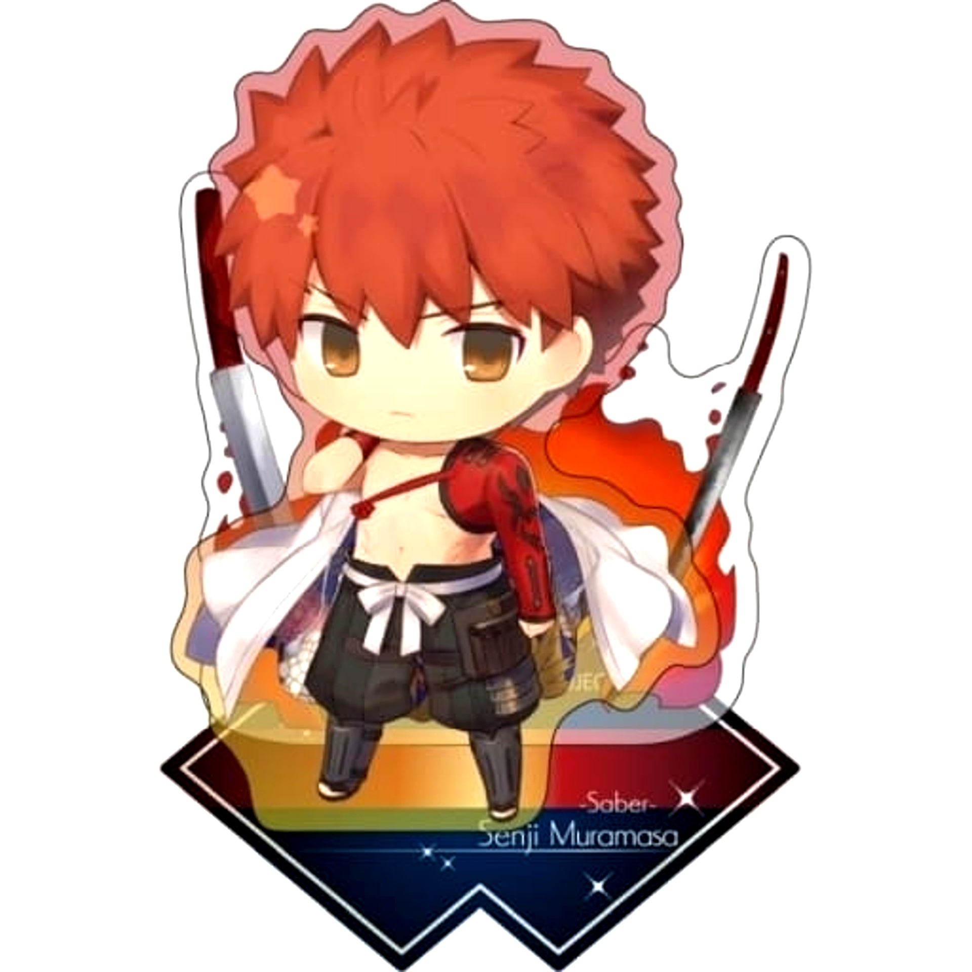 Fate/Grand Order Senji Muramasa Saber Charatoria Acrylic Stand [USED]