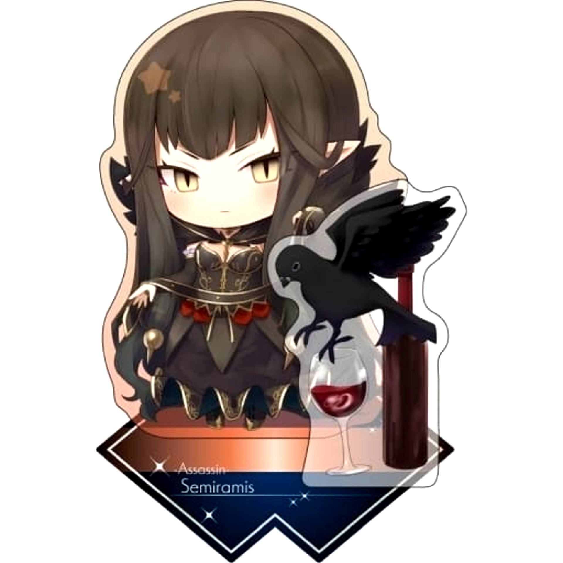 Fate/Grand Order Assassin Semiramis CharaToria Acrylic Stand [USED]