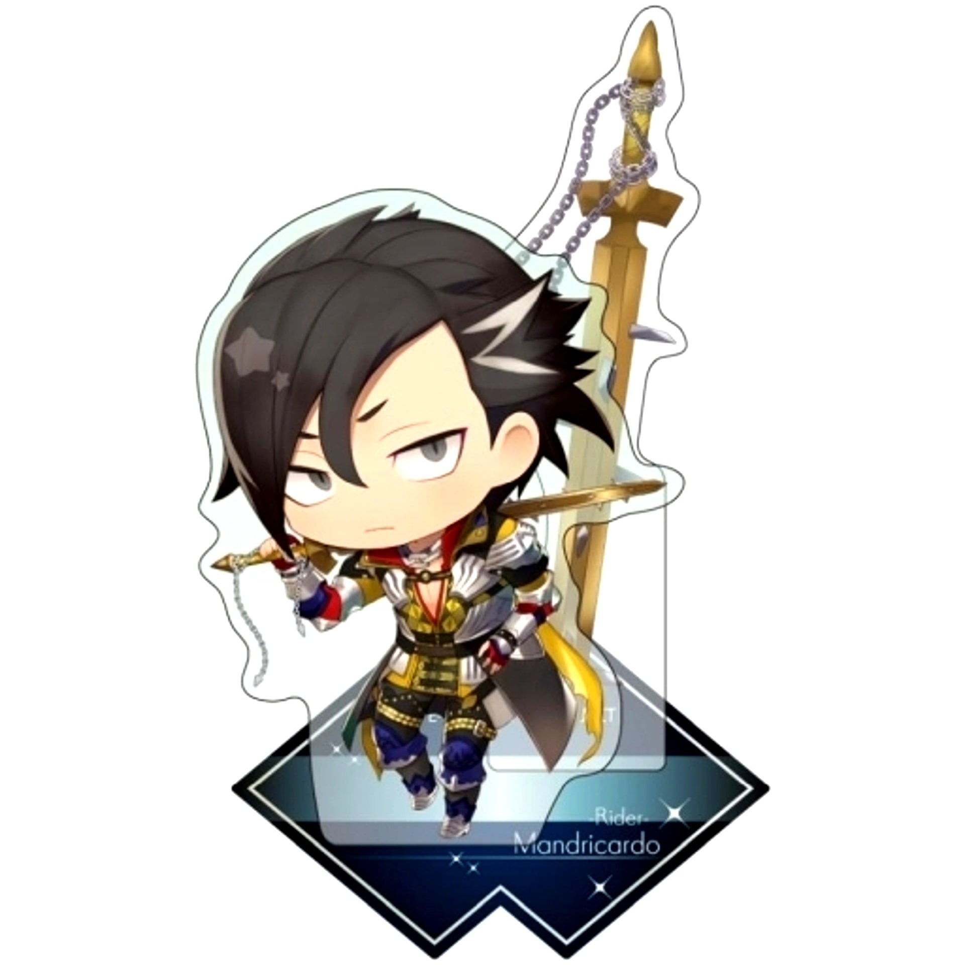Mandricardo Rider Fate/Grand Order Charatoria Acrylic Stand [USED]