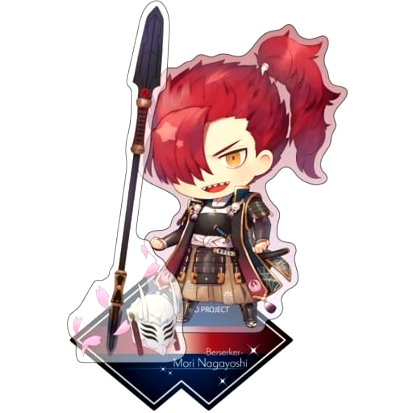 Fate/Grand Order Berserker Nagayoshi Mori CharaToria Acrylic Stand [USED]