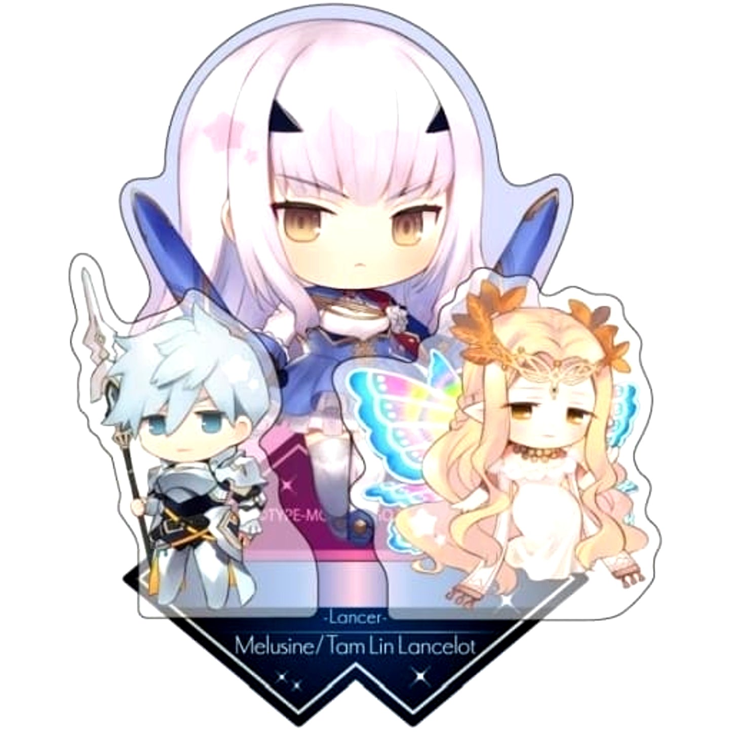 Fate/Grand Order Melusine Lancer Charatoria Acrylic Stand [USED]