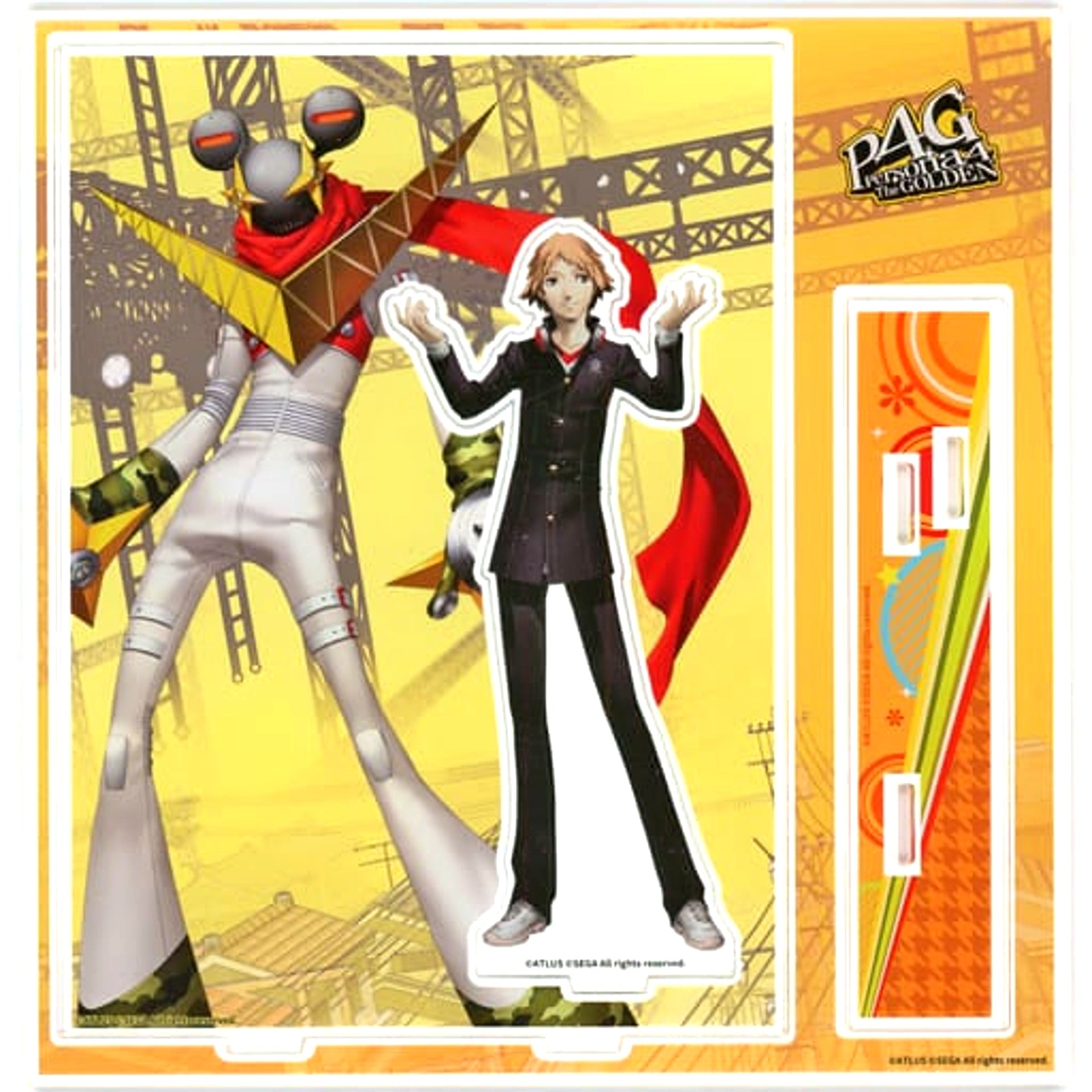 Yosuke Hanamura Persona 4 Golden Rakuten Collection Acrylic Diorama Stand Prize A-2 [USED]