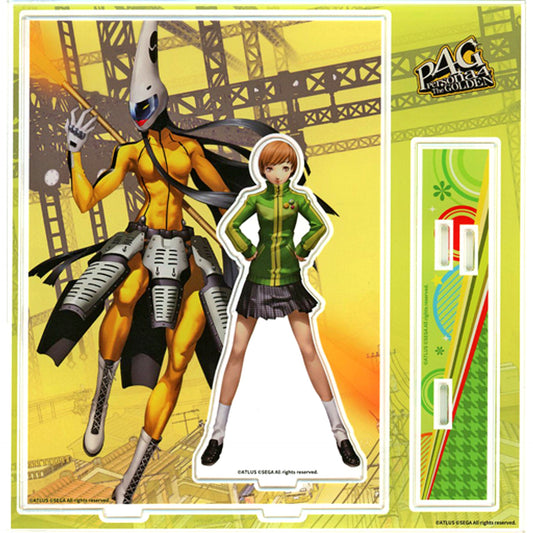 Chie Satonaka A-3 Prize Persona 4 The Golden Acrylic Diorama Stand Rakuten Collection [USED]