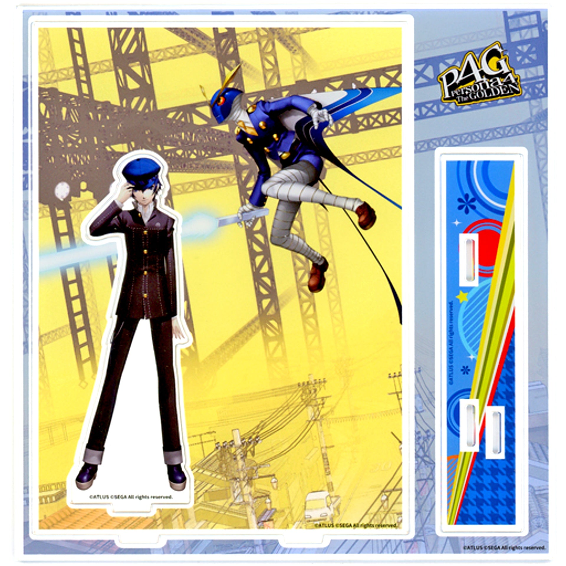 Naoto Shirogane A-8 Prize Acrylic Diorama Stand Rakuten Collection Persona 4 Golden [USED]