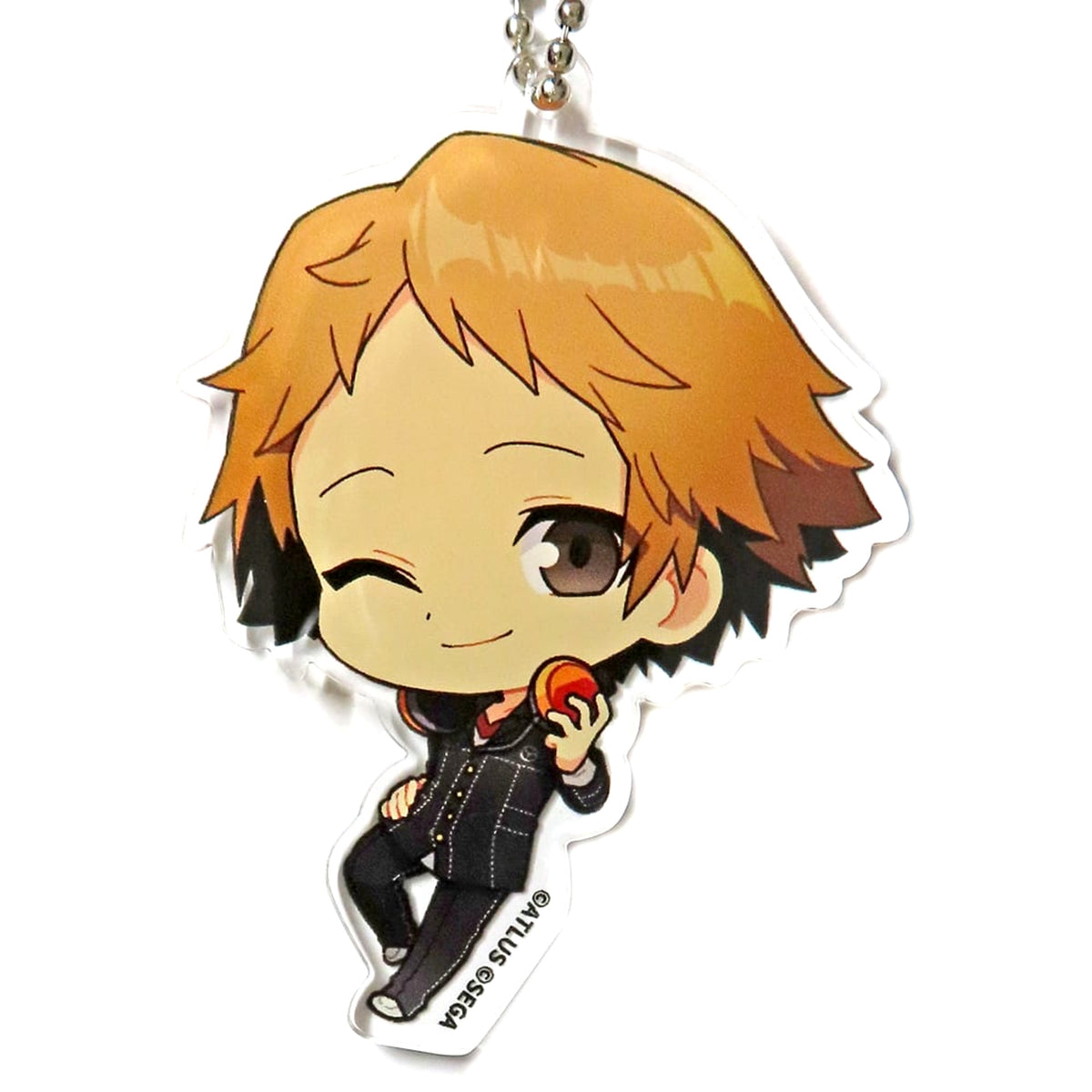 Persona 4: Golden Yosuke Hanamura Rakuten Collection Drawn Acrylic Keychain Prize C-2 Keychains [USED]